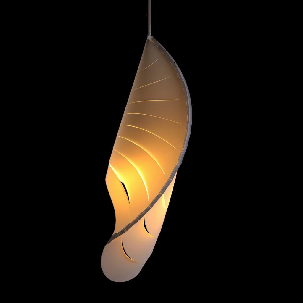 HANGING LAMP / SHELL LAMP - SPINO