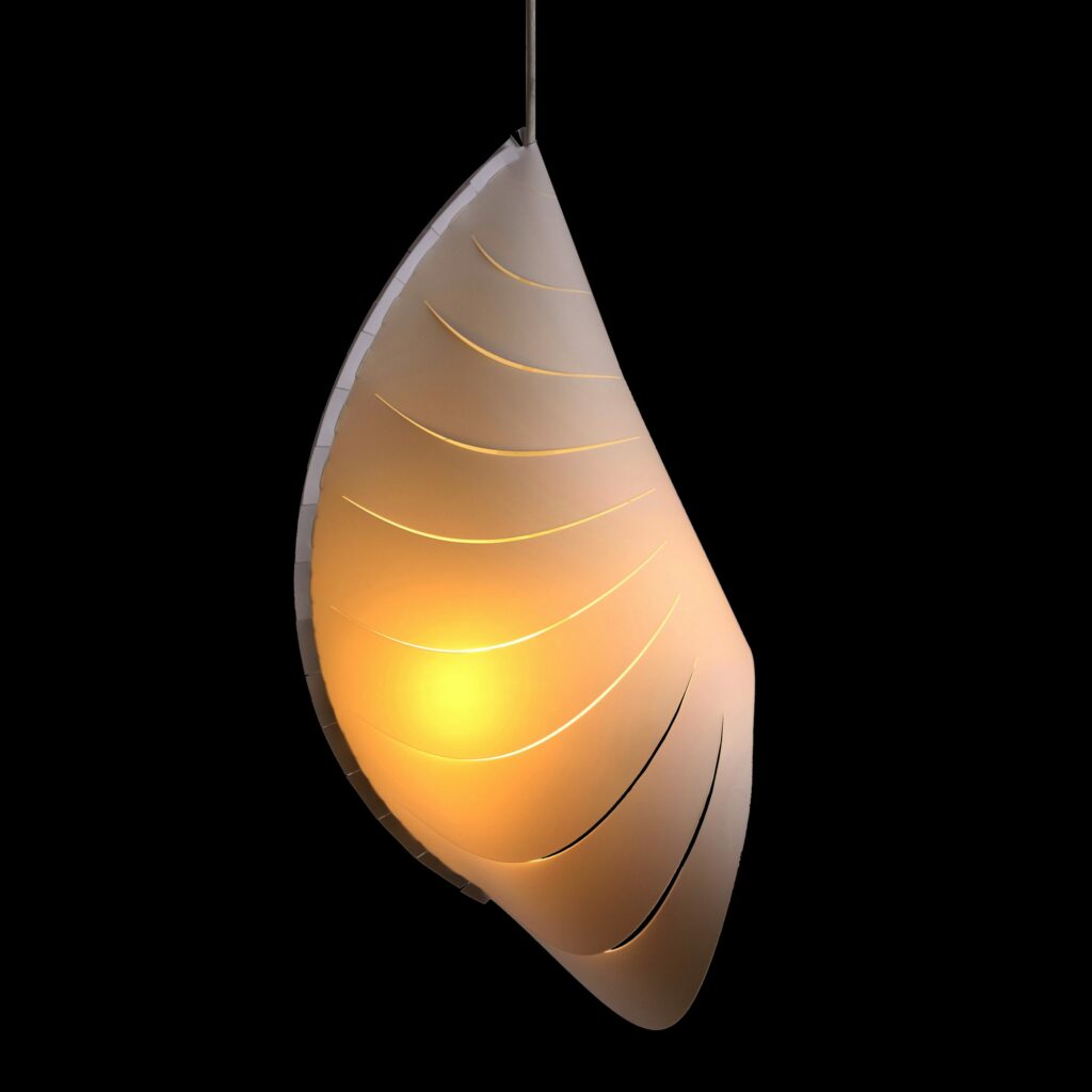 HANGING LAMP / SHELL LAMP - SPINO