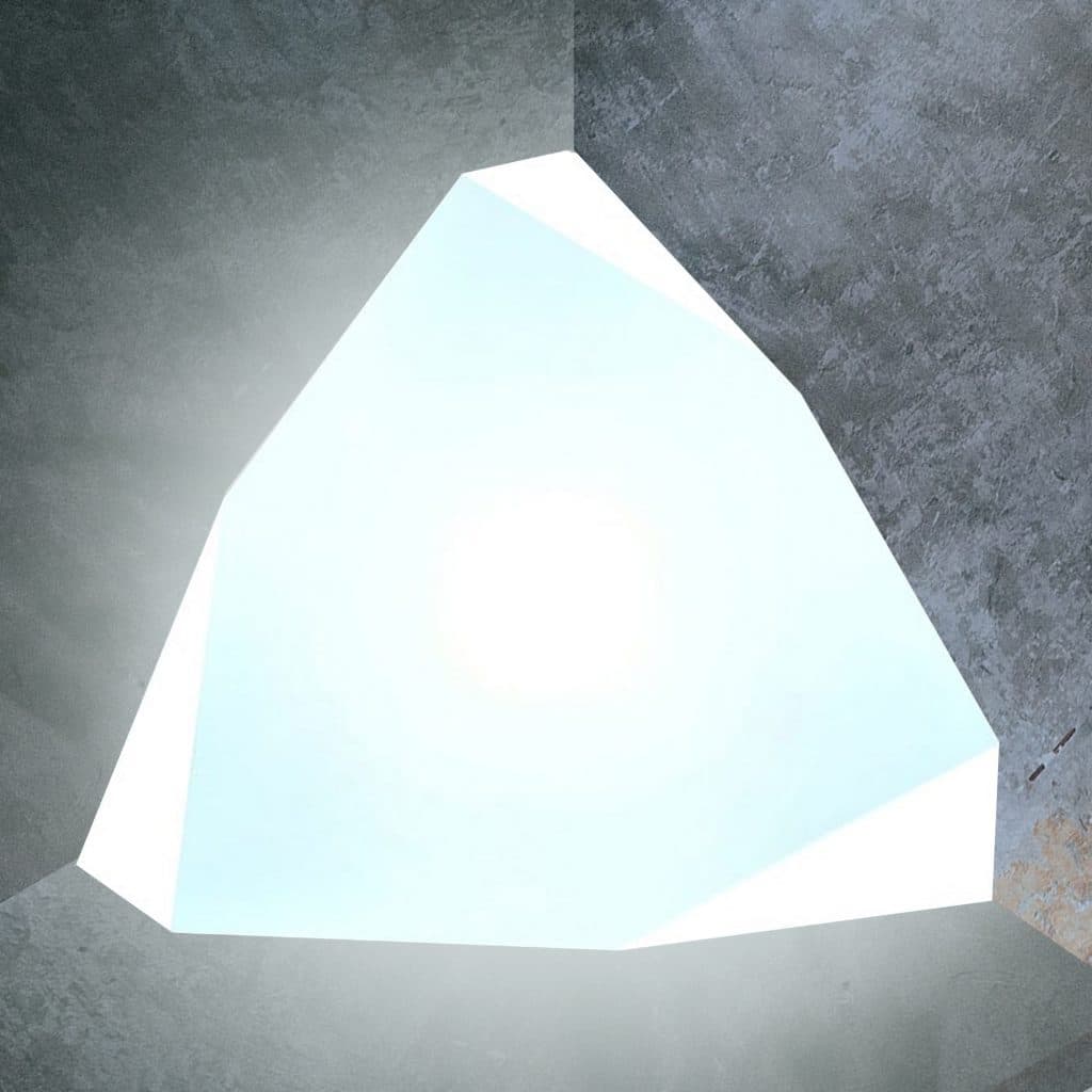 CORNER LAMP / FLOOR LAMP / DIAMOND LAMP - DIAMONDOMANTLAMPE - DIAMONDO