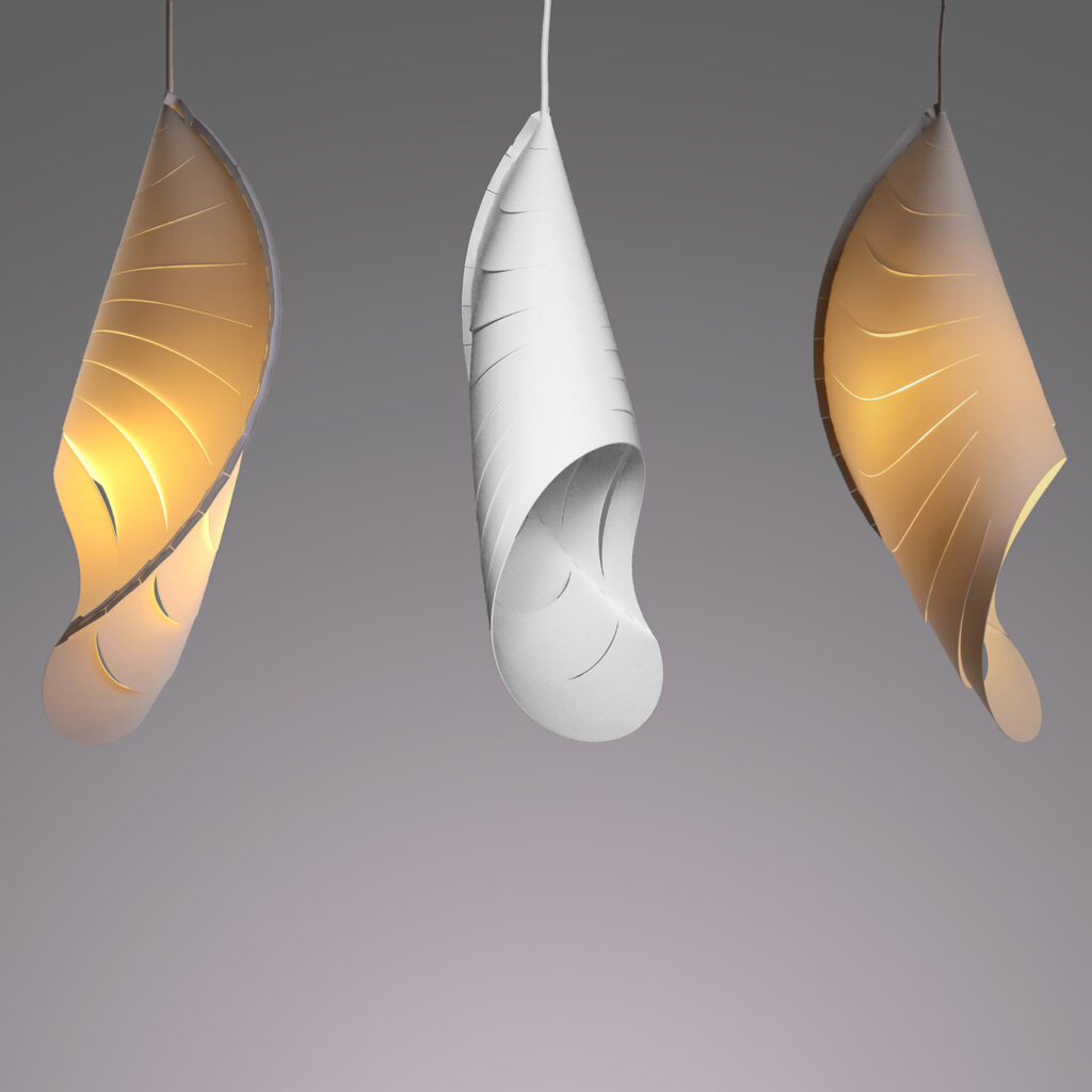 HANGING LAMP / SHELL LAMP - SPINO