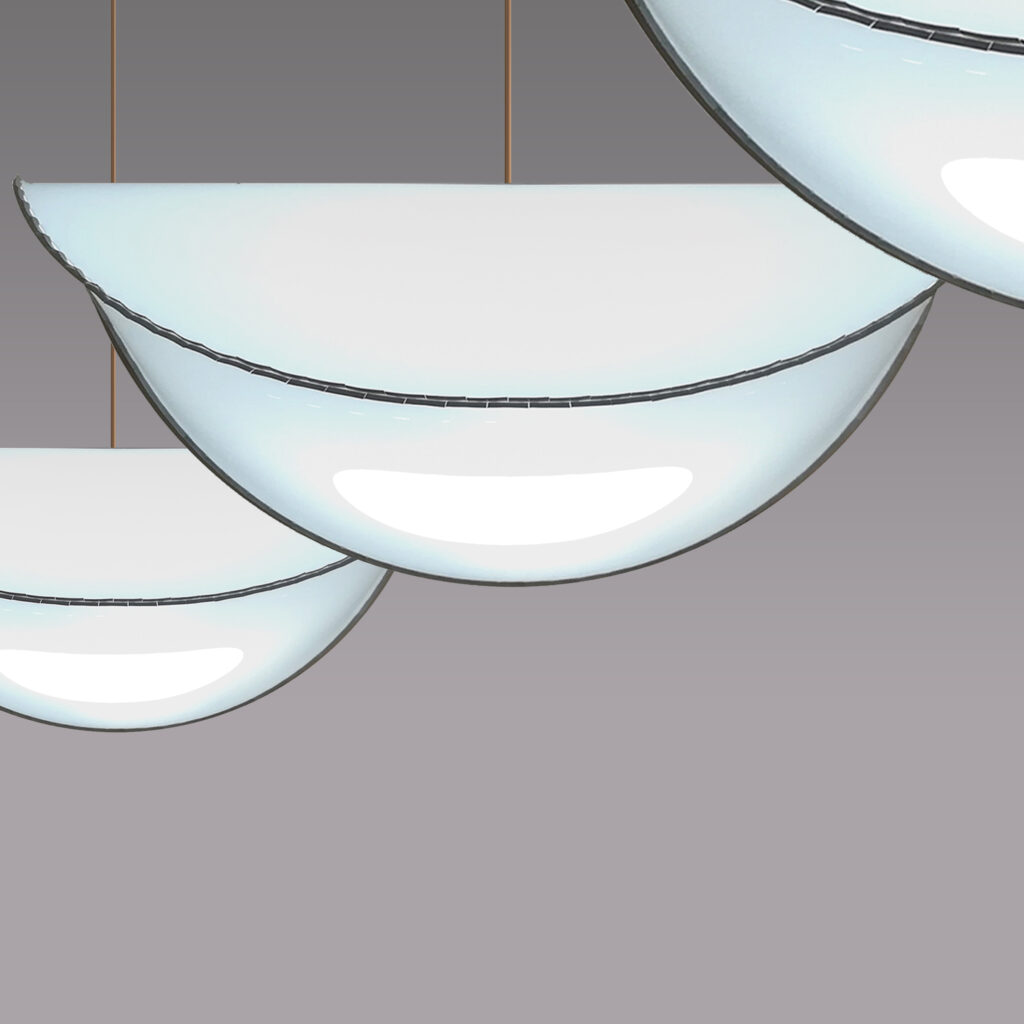 HANGING LAMP / HORIZONTAL LAMP / LARGE SADDLE LAMP- MINI RODEO